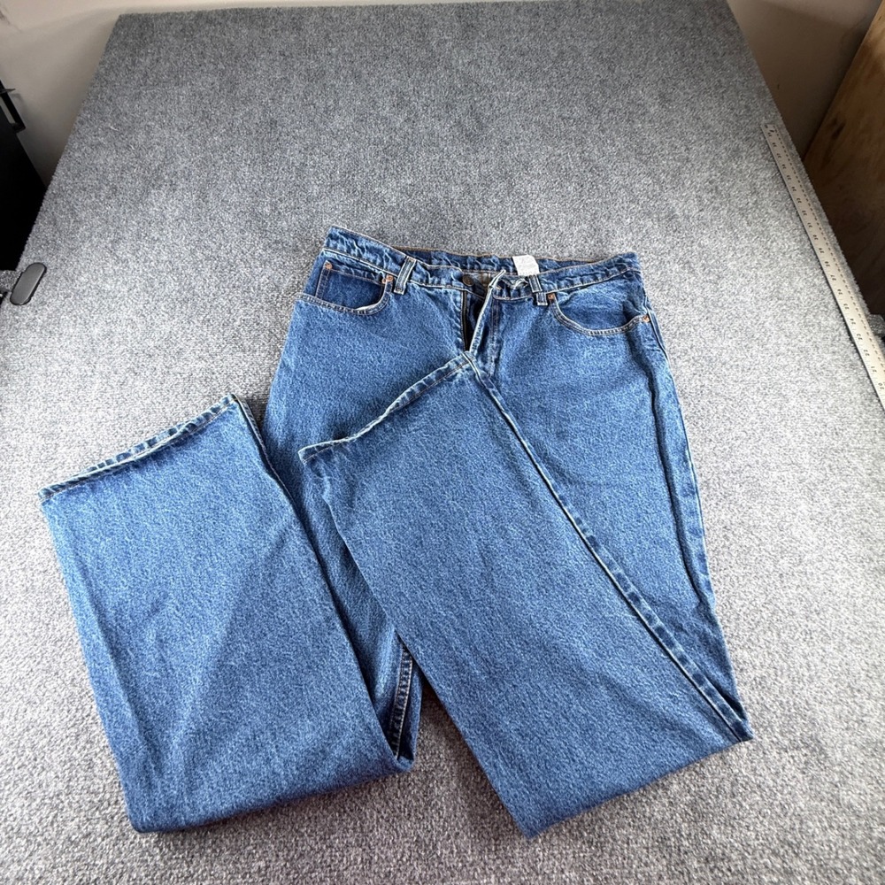 Jordache Vintage High Rise Straight Leg Blue Jeans 10L782A MO Size 15/16